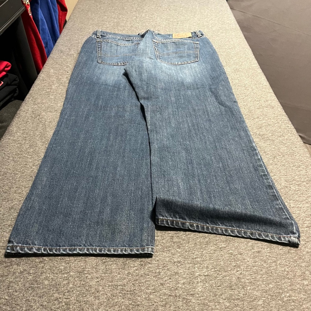 Lucky Brand 181 Bootcut Jeans Mens 34x30 Medium Wash Indigo Denim 181 Boot
